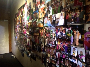 The 'Friendship wall' at Joo's restaurant!
